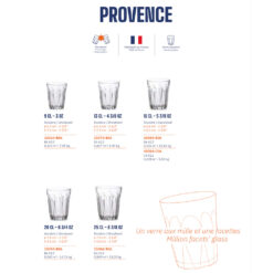 Duralex Provence 16 cl Tumbler Set 6 Stück